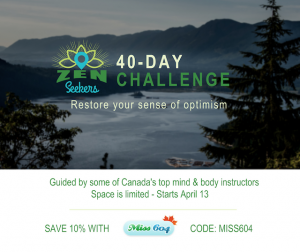 ZenSeekers 40-Day Challenge Facebook Influencer Post (3)