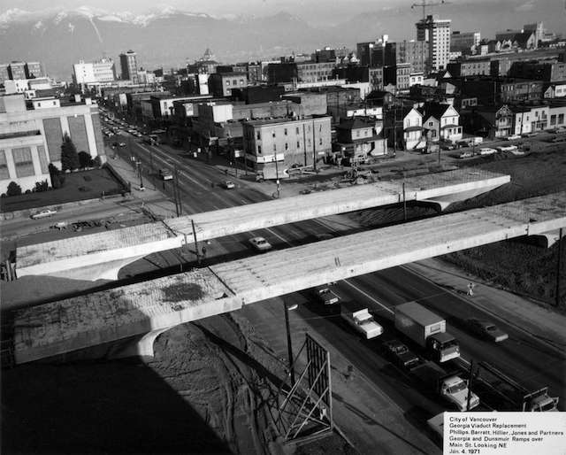 1971 Viaducts through Strathcona. Archives#  CVA 216-1.23