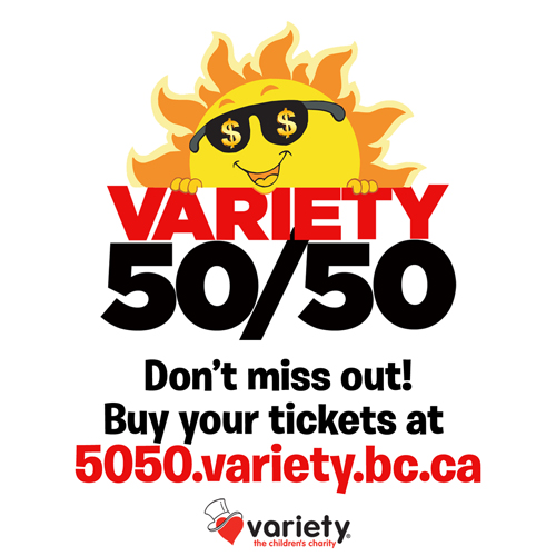 50/50 Raffle for Variety