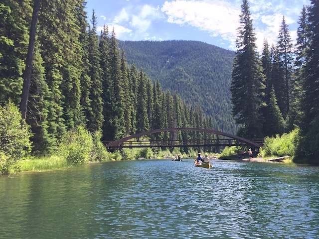 Rainbow Bridge at Lightning Lake - Manning Park Resort Photo