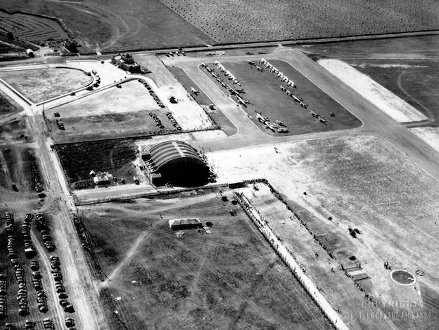 1931 YVR Airport Copyright Western Canada Airways Ltd. Archives # LP 45