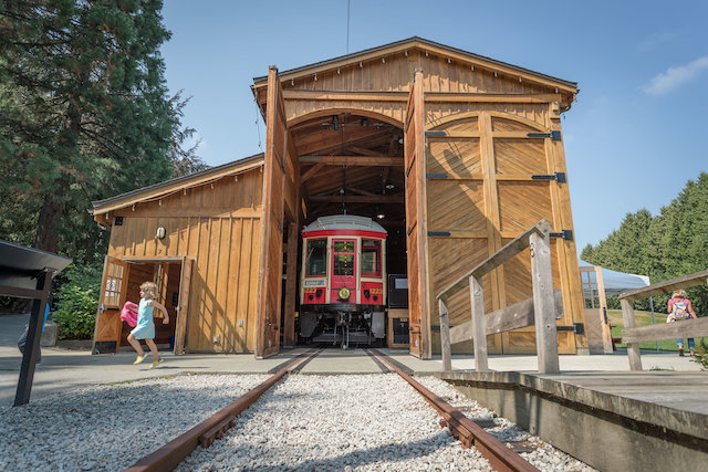 Burnaby Village Museum Tram Barn