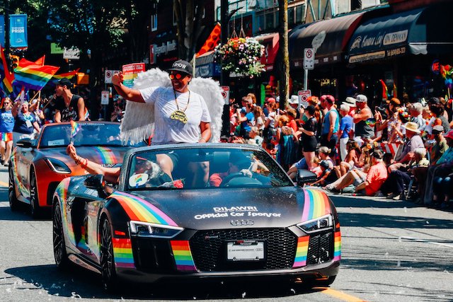 DJ O Show Vancouver Pride Parade