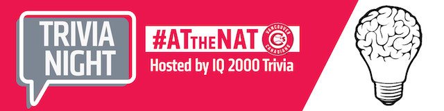 Vancouver Canadians Trivia Night at the Nat