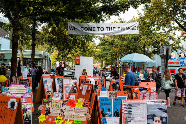 Vancouver Fringe Festival. Photo by Clayton Wong.