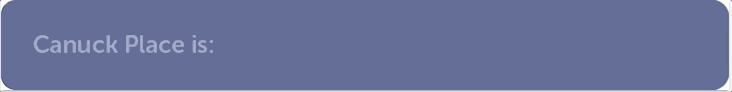 Canuck Place Light a LIfe