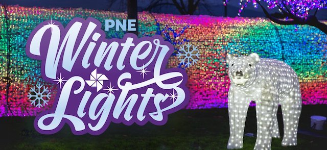 PNE WinterLights Drive-Through Holiday Experience Returns