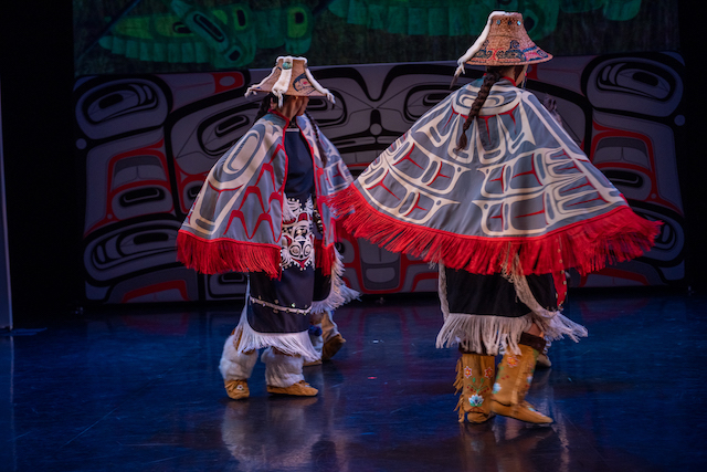 Dancers of Damelahamid. Photo by Chris Randle.