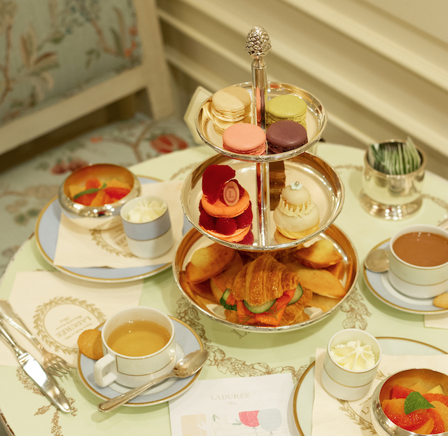 Spring Break Afternoon Tea at Laduree Kids