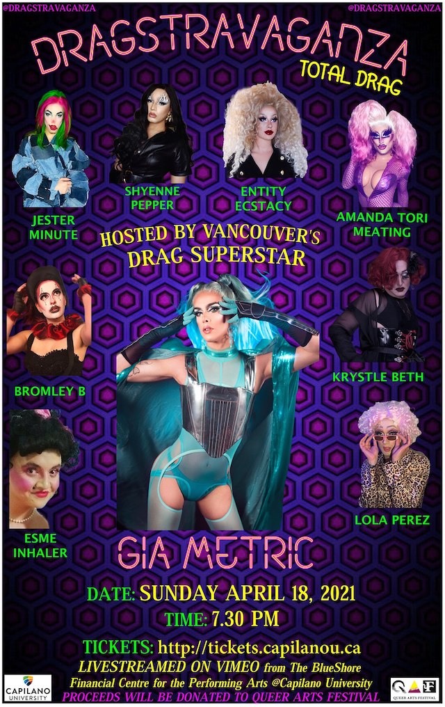 Capilano University Students Present Dragstravaganza