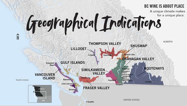 British Columbia Wine Regions