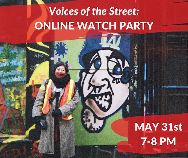 Voices of the Street Online Launch Party 2