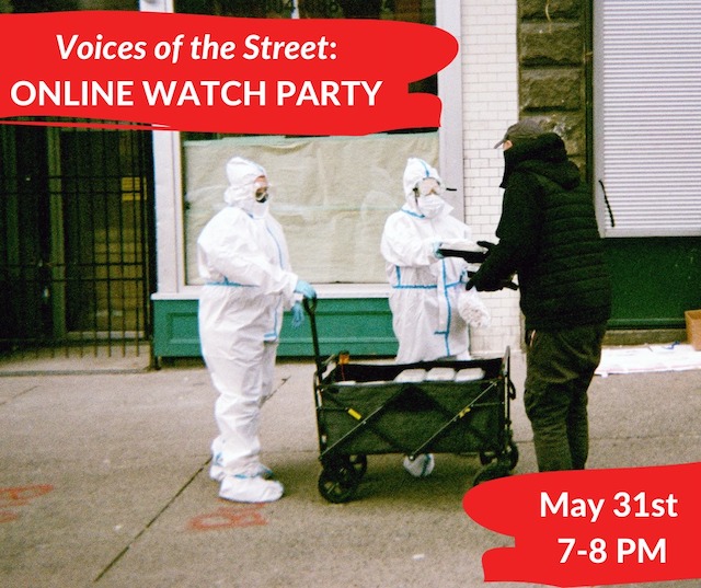 Voices of the Street Online Launch Party 2