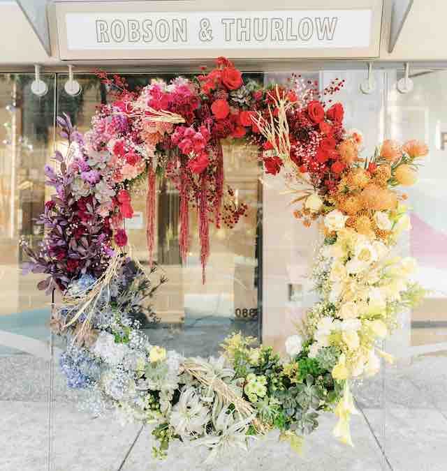 Fleurs de Ville 2020 wreath by Botany & Bloom