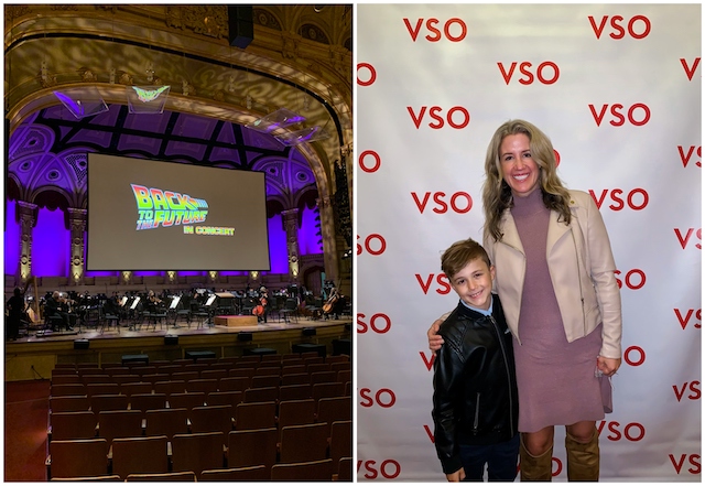 Jen Murtagh at VSO's Back to the Future night