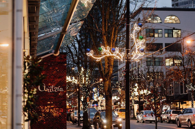 Robson Street Winter by Noyo Creative