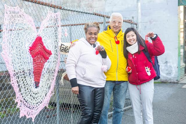 Deirdre Pinnock (an entrepreneur), Scott Shaw (Board of Director member), and Christina Wong (Executive Director of Employ To Empower)