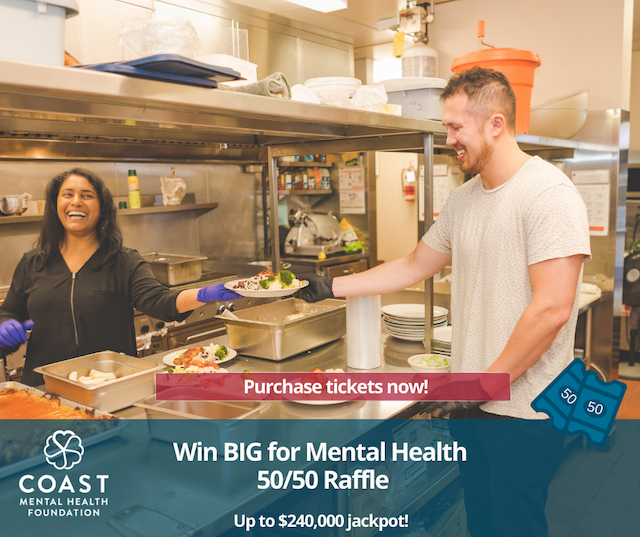 Coast Mental Health Foundation 50/50 Raffle