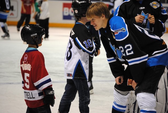 Skate with the Penticton Vees - Photo submitted