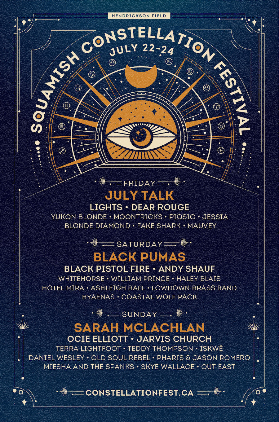 Squamish Constellation Festival Lineup 2022 » Vancouver Blog Miss604