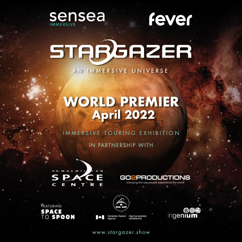 Stargazer - An Immersive Universe at Tsawwassen Mills