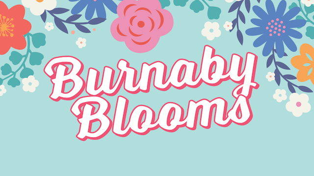 burnaby blooms banner graphic