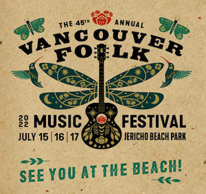 Vancouver Folk Music Festival ad box