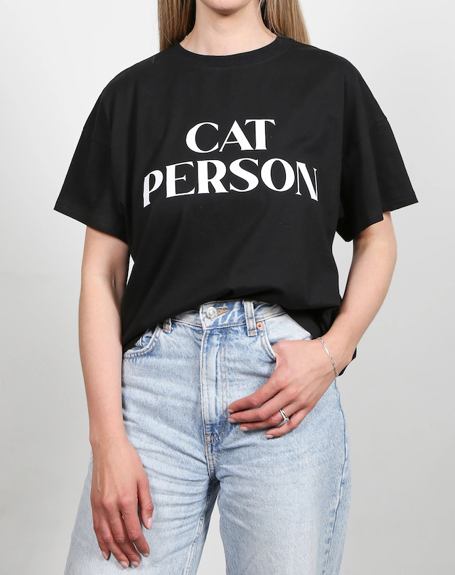 Brunette-the-Label-Meowfest-Cat-Person-OversizedBoxy-Crew-Neck-Tee-Black-7