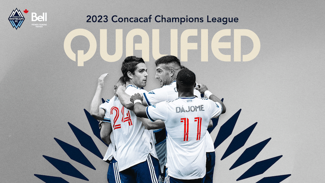 Whitecaps FC qualify for the 2023 Concacaf Champions League