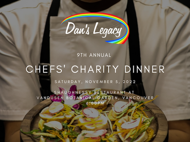 Dan's Legacy Chefs' Charity Dinner