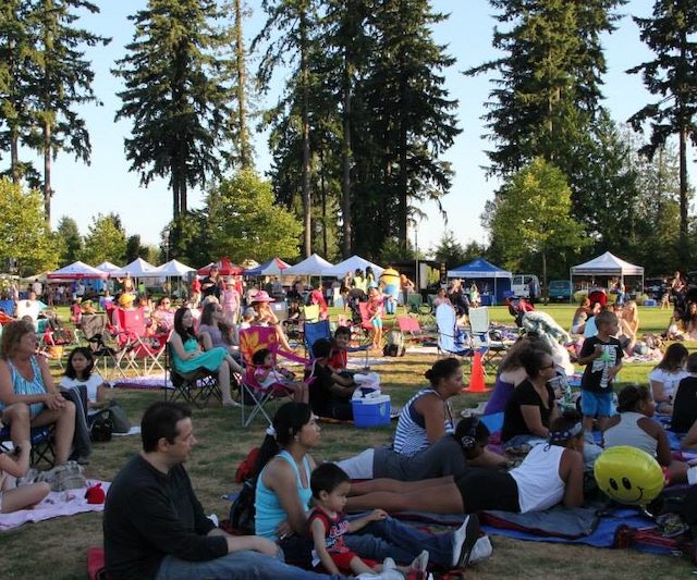 Free Outdoor Movies in Holland Park, Surrey