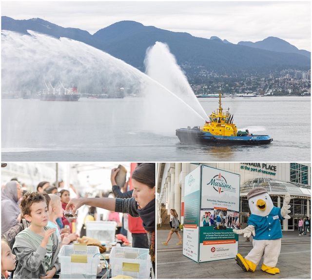 Collage World Maritime Day Vancouver 2022