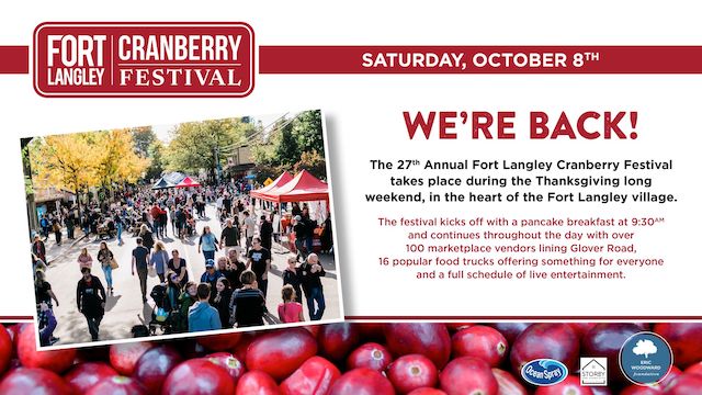 Cranberry Festival in Fort Langley