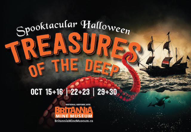 Halloween at Britannia Mine Museum - Treasures of the Deep