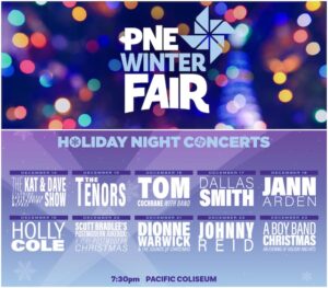 PNE Winter Fair and Holiday Night Concerts