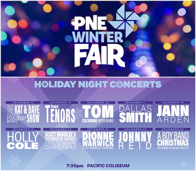 PNE Winter Fair and Holiday Night Concerts » Vancouver Blog Miss604