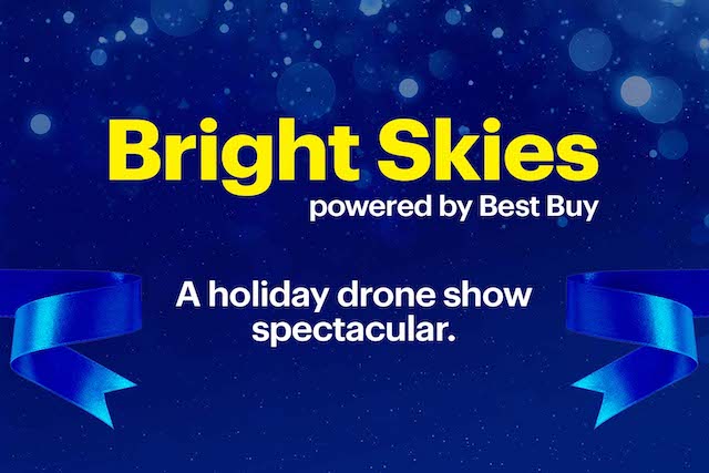 Canada's Biggest Drone Show - Bright Skies Drone Show at Canada Place