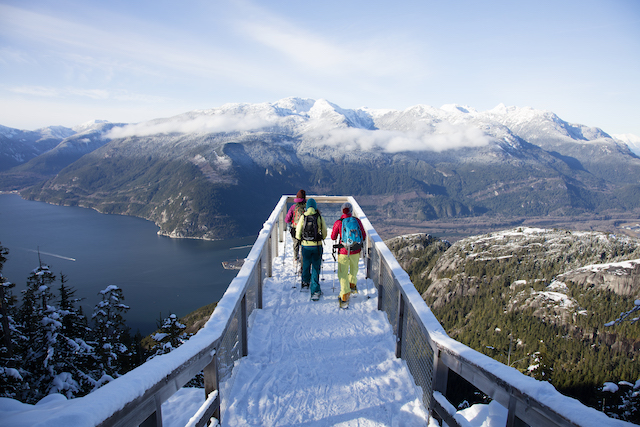 Sea to Sky Gondola Winter Fun - Snowshoeing - Photo Submitted