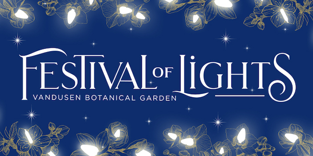 VanDusen Festival of Lights 2022