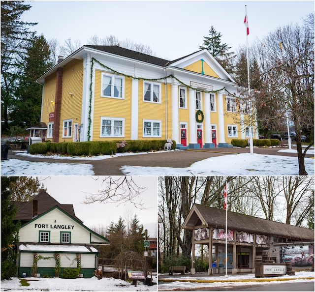 Fort Langley Locations Collage