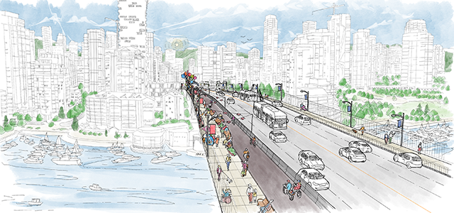 Granville Bridge upgrades 2023