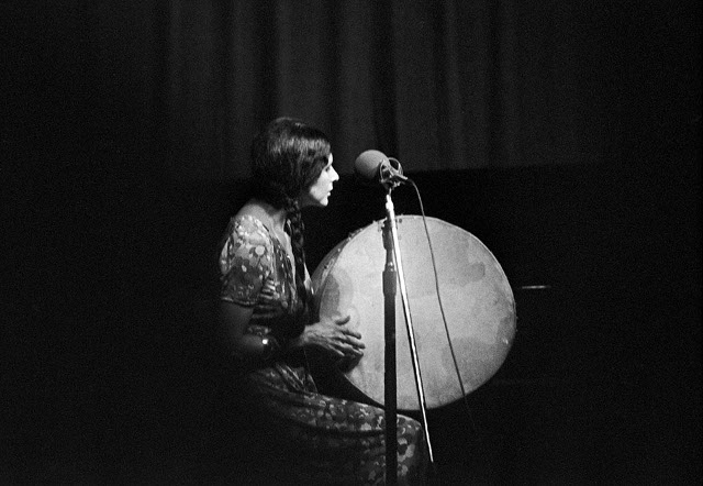 Gallery Exhibits in Vancouver This Spring - Alanis Obomsawin at Mariposa Rock Festival,1970