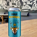 A can of Main St. Brewing's Starlight Pilsner