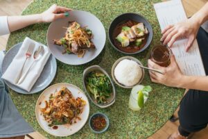 Chef Angus's Thai spring menu by Maenam