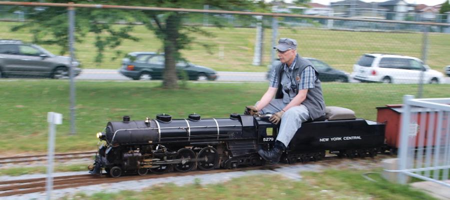 Miniature Burnaby Central Railway is Open for the Season