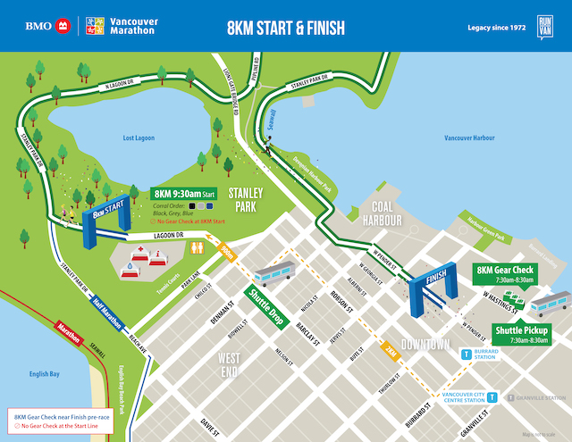 BMO Vancouver Marathon Finish Line Party 2023