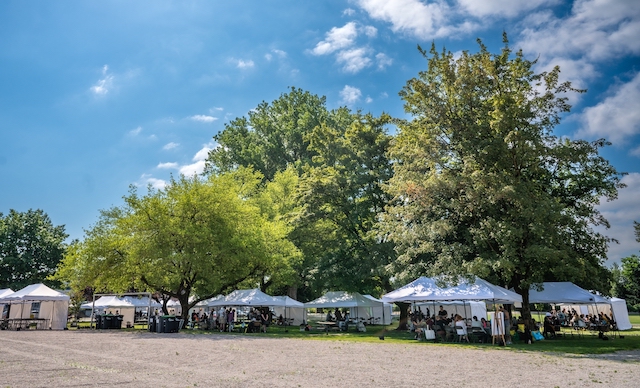 CREATE Arts Festival Tents - Photo Credit Wendy D