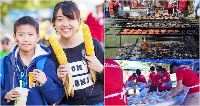 Food at the Stevestion Salmon Festival - City of Richmond Photo