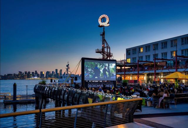 deckchair cinema outdoor movies in north vancouver