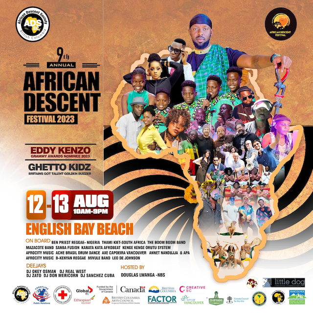 African Descent Festival at English Bay Beach